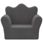 Kindersofa Anthrazit Weich Plüsch Kindersofa Anthrazit Weich Plüsch