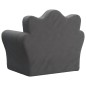 Kindersofa Anthrazit Weich Plüsch Kindersofa Anthrazit Weich Plüsch