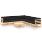 vidaXL 8-tlg. Garten-Lounge-Set mit Kissen Kiefer Massivholz vidaXL 8-tlg. Garten-Lounge-Set mit Kissen Kiefer Massivholz