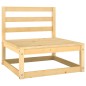 vidaXL 11-tlg. Garten-Lounge-Set mit Kissen Massivholz Kiefer vidaXL 11-tlg. Garten-Lounge-Set mit Kissen Massivholz Kiefer