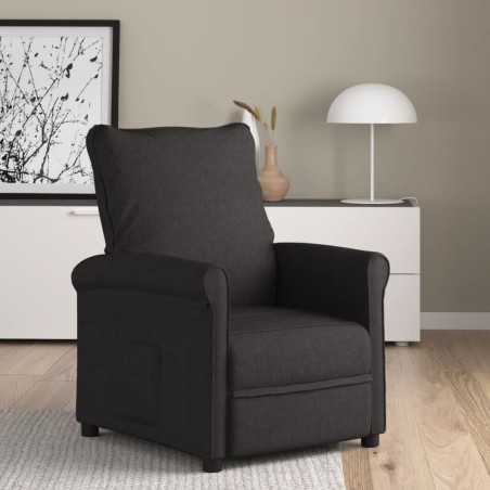 Relaxsessel Schwarz Stoff