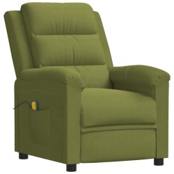 vidaXL Massagesessel Hellgrün Samt