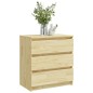 vidaXL Nachttische 2 Stk. 60x36x64 cm Massivholz Kiefer vidaXL Nachttische 2 Stk. 60x36x64 cm Massivholz Kiefer