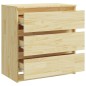 vidaXL Nachttische 2 Stk. 60x36x64 cm Massivholz Kiefer vidaXL Nachttische 2 Stk. 60x36x64 cm Massivholz Kiefer