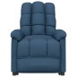 Massagesessel Blau Stoff Massagesessel Blau Stoff