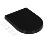 vidaXL Toilettensitz mit Absenkautomatik und Quick-Release Schwarz vidaXL Toilettensitz mit Absenkautomatik und Quick-Release Schwarz