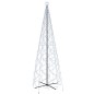 vidaXL LED-Weihnachtsbaum Kegelform Kaltweiß 1400 LEDs 160x500 cm vidaXL LED-Weihnachtsbaum Kegelform Kaltweiß 1400 LEDs 160x500 cm
