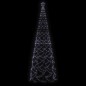 vidaXL LED-Weihnachtsbaum Kegelform Kaltweiß 1400 LEDs 160x500 cm vidaXL LED-Weihnachtsbaum Kegelform Kaltweiß 1400 LEDs 160x500 cm