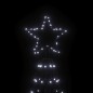 vidaXL LED-Weihnachtsbaum Kegelform Kaltweiß 1400 LEDs 160x500 cm vidaXL LED-Weihnachtsbaum Kegelform Kaltweiß 1400 LEDs 160x500 cm