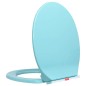 vidaXL Toilettensitz mit Absenkautomatik Quick-Release Grün Oval vidaXL Toilettensitz mit Absenkautomatik Quick-Release Grün Oval