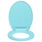 vidaXL Toilettensitz mit Absenkautomatik Quick-Release Grün Oval vidaXL Toilettensitz mit Absenkautomatik Quick-Release Grün Oval