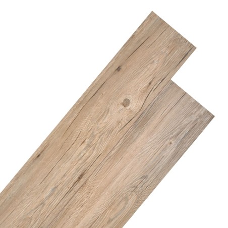 vidaXL PVC-Laminat Nicht Selbstklebend 4,46 m² 3 mm Eiche Braun