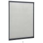 vidaXL Insektenschutzrollo für Fenster Anthrazit 130x170 cm vidaXL Insektenschutzrollo für Fenster Anthrazit 130x170 cm
