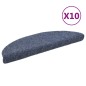 vidaXL Selbstklebende Treppenmatten 10 Stk. Blau 56x17x3 cm Nadelvlies vidaXL Selbstklebende Treppenmatten 10 Stk. Blau 56x17x3 cm Nadelvlies