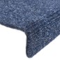 vidaXL Selbstklebende Treppenmatten 10 Stk. Blau 56x17x3 cm Nadelvlies vidaXL Selbstklebende Treppenmatten 10 Stk. Blau 56x17x3 cm Nadelvlies