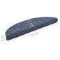 vidaXL Selbstklebende Treppenmatten 10 Stk. Blau 56x17x3 cm Nadelvlies vidaXL Selbstklebende Treppenmatten 10 Stk. Blau 56x17x3 cm Nadelvlies