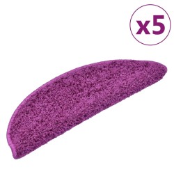 vidaXL Stufenmatten 5 Stk. 56x17x3 cm Violett