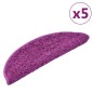 vidaXL Stufenmatten 5 Stk. 56x17x3 cm Violett vidaXL Stufenmatten 5 Stk. 56x17x3 cm Violett