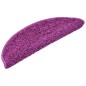 vidaXL Stufenmatten 5 Stk. 56x17x3 cm Violett vidaXL Stufenmatten 5 Stk. 56x17x3 cm Violett