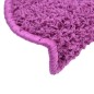 vidaXL Stufenmatten 5 Stk. 56x17x3 cm Violett vidaXL Stufenmatten 5 Stk. 56x17x3 cm Violett
