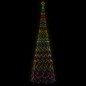 vidaXL LED-Weihnachtsbaum Kegelform Mehrfarbig 3000 LEDs 230x800 cm vidaXL LED-Weihnachtsbaum Kegelform Mehrfarbig 3000 LEDs 230x800 cm