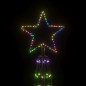 vidaXL LED-Weihnachtsbaum Kegelform Mehrfarbig 3000 LEDs 230x800 cm vidaXL LED-Weihnachtsbaum Kegelform Mehrfarbig 3000 LEDs 230x800 cm