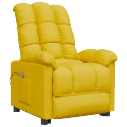 Massagesessel Gelb Stoff