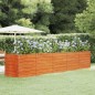vidaXL Hochbeet Rostig 400x80x77 cm Cortenstahl vidaXL Hochbeet Rostig 400x80x77 cm Cortenstahl