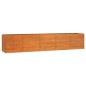 vidaXL Hochbeet Rostig 400x80x77 cm Cortenstahl vidaXL Hochbeet Rostig 400x80x77 cm Cortenstahl