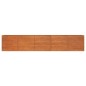 vidaXL Hochbeet Rostig 400x80x77 cm Cortenstahl vidaXL Hochbeet Rostig 400x80x77 cm Cortenstahl
