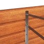 vidaXL Hochbeet Rostig 400x80x77 cm Cortenstahl vidaXL Hochbeet Rostig 400x80x77 cm Cortenstahl