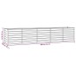 vidaXL Hochbeet Rostig 400x80x77 cm Cortenstahl vidaXL Hochbeet Rostig 400x80x77 cm Cortenstahl
