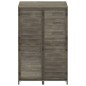 vidaXL Geräteschuppen Anthrazit 102x52x174,5 cm Massivholz Tanne vidaXL Geräteschuppen Anthrazit 102x52x174,5 cm Massivholz Tanne