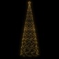 LED-Weihnachtsbaum Kegelform Warmweiß 1400 LEDs 160x500 cm LED-Weihnachtsbaum Kegelform Warmweiß 1400 LEDs 160x500 cm