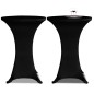 2 x Tischhusse für Stehtisch Stretchhusse Ø60 cm schwarz 2 x Tischhusse für Stehtisch Stretchhusse Ø60 cm schwarz