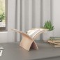 vidaXL Zeitungsständer Holz Freistehend Natur vidaXL Zeitungsständer Holz Freistehend Natur