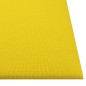 Wandpaneele 12 Stk. Hellgelb 30x30 cm Stoff 1,08 m² Wandpaneele 12 Stk. Hellgelb 30x30 cm Stoff 1,08 m²