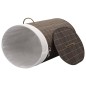 vidaXL Bambus-Wäschekorb Oval Dunkelbraun vidaXL Bambus-Wäschekorb Oval Dunkelbraun