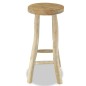 vidaXL Barhocker Teak Massivholz vidaXL Barhocker Teak Massivholz