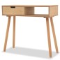 vidaXL Konsolentisch Kiefernholz Massiv 80 x 30 x 72 cm Braun vidaXL Konsolentisch Kiefernholz Massiv 80 x 30 x 72 cm Braun