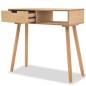 vidaXL Konsolentisch Kiefernholz Massiv 80 x 30 x 72 cm Braun vidaXL Konsolentisch Kiefernholz Massiv 80 x 30 x 72 cm Braun