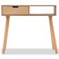 vidaXL Konsolentisch Kiefernholz Massiv 80 x 30 x 72 cm Braun vidaXL Konsolentisch Kiefernholz Massiv 80 x 30 x 72 cm Braun