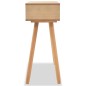 vidaXL Konsolentisch Kiefernholz Massiv 80 x 30 x 72 cm Braun vidaXL Konsolentisch Kiefernholz Massiv 80 x 30 x 72 cm Braun