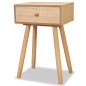 vidaXL Nachttisch 2 Stk. Kiefernholz Massiv 40 x 30 x 61 cm Braun vidaXL Nachttisch 2 Stk. Kiefernholz Massiv 40 x 30 x 61 cm Braun
