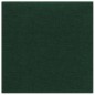 Wandpaneele 12 Stk. Dunkelgrün 30x30 cm Stoff 1,08 m² Wandpaneele 12 Stk. Dunkelgrün 30x30 cm Stoff 1,08 m²