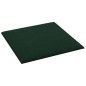 Wandpaneele 12 Stk. Dunkelgrün 30x30 cm Stoff 1,08 m² Wandpaneele 12 Stk. Dunkelgrün 30x30 cm Stoff 1,08 m²