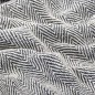 vidaXL Überwurf Baumwolle Fischgrätenmuster 125x150 cm Marineblau vidaXL Überwurf Baumwolle Fischgrätenmuster 125x150 cm Marineblau