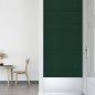 Wandpaneele 12 Stk. Dunkelgrün 30x30 cm Stoff 1,08 m² Wandpaneele 12 Stk. Dunkelgrün 30x30 cm Stoff 1,08 m²