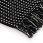 vidaXL Überwurf Baumwolle Kariert 160x210 cm Schwarz vidaXL Überwurf Baumwolle Kariert 160x210 cm Schwarz