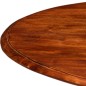 vidaXL Esstisch Massivholz mit Honigfarbenem Finish 80x76 cm vidaXL Esstisch Massivholz mit Honigfarbenem Finish 80x76 cm